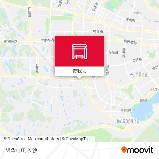 银华山庄地图