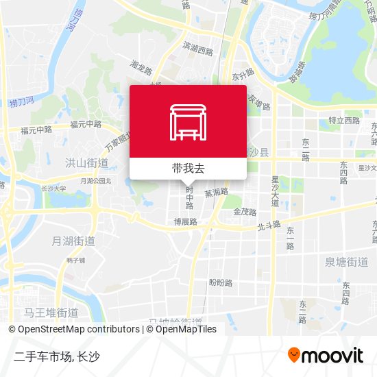 二手车市场地图