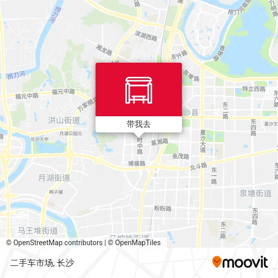 二手车市场地图