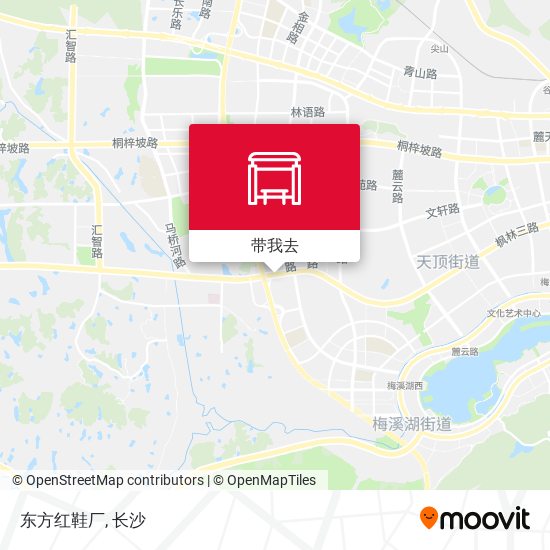 东方红鞋厂地图