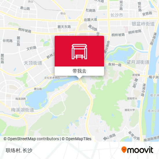 联络村地图