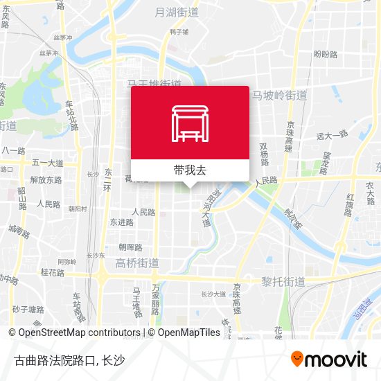 古曲路法院路口地图