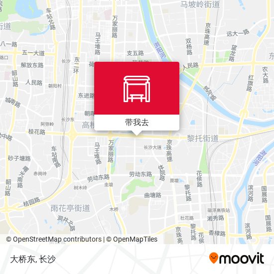 大桥东地图