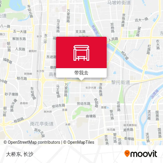 大桥东地图