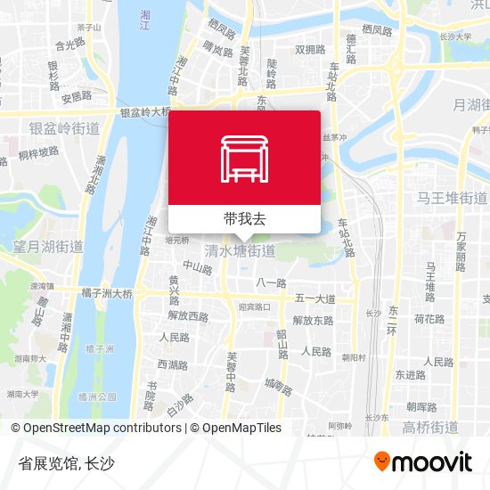 省展览馆地图