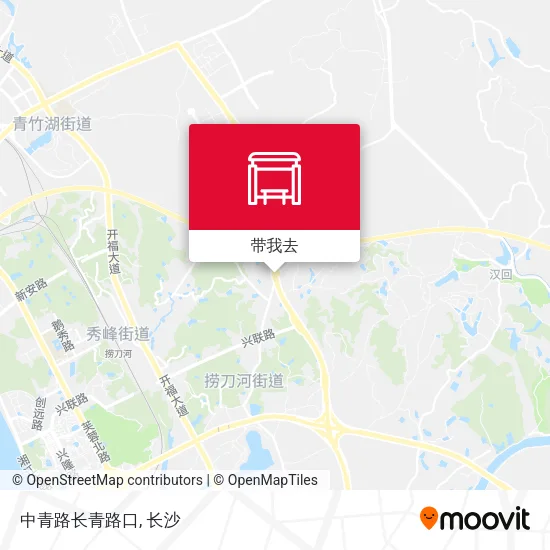 中青路长青路口地图
