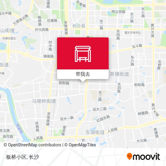 板桥小区地图