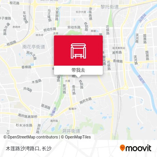 木莲路沙湾路口地图