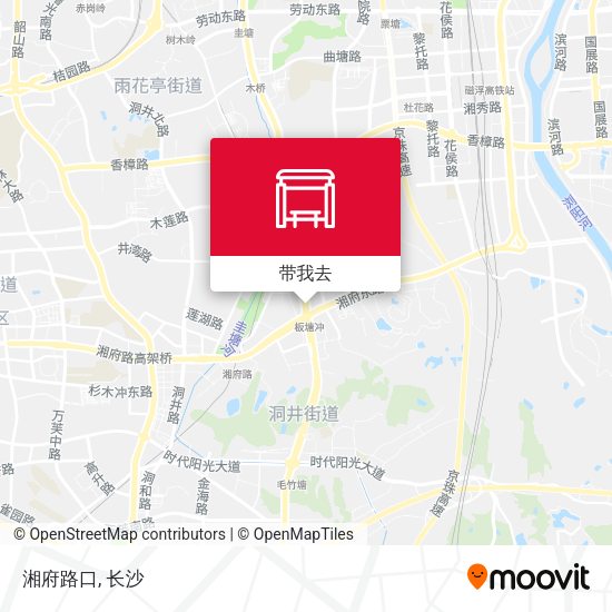 湘府路口地图