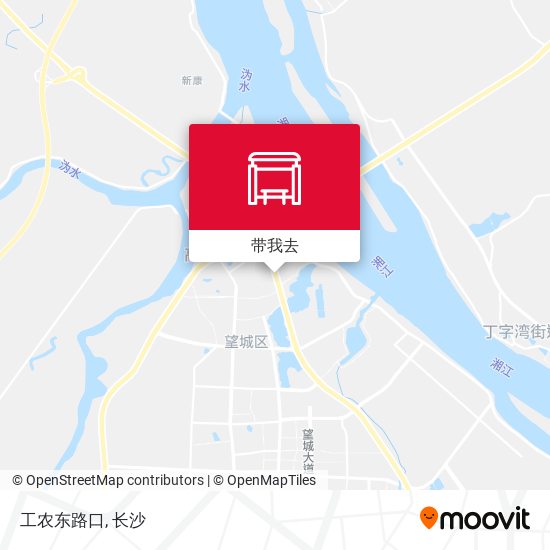 工农东路口地图