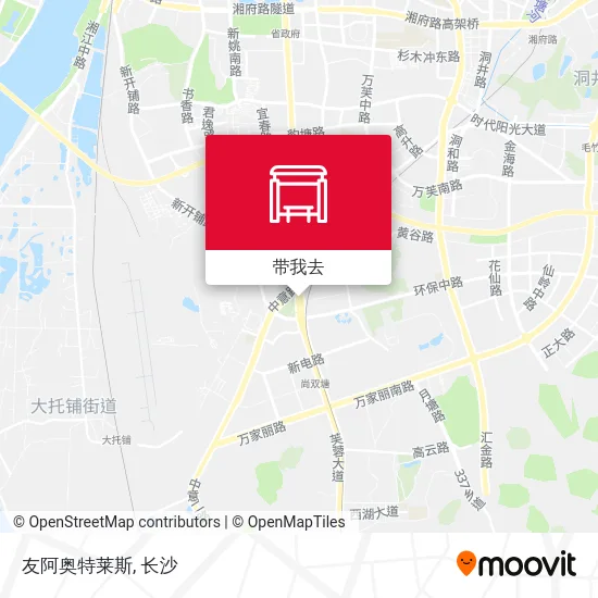友阿奥特莱斯地图