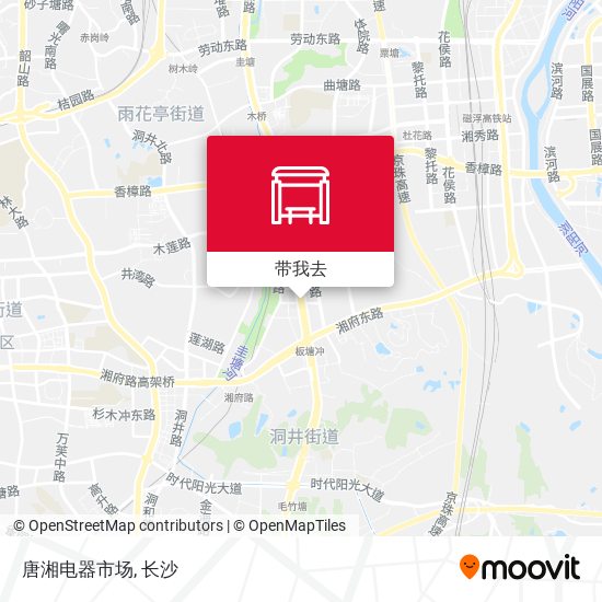 唐湘电器市场地图