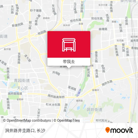 洞井路井圭路口地图