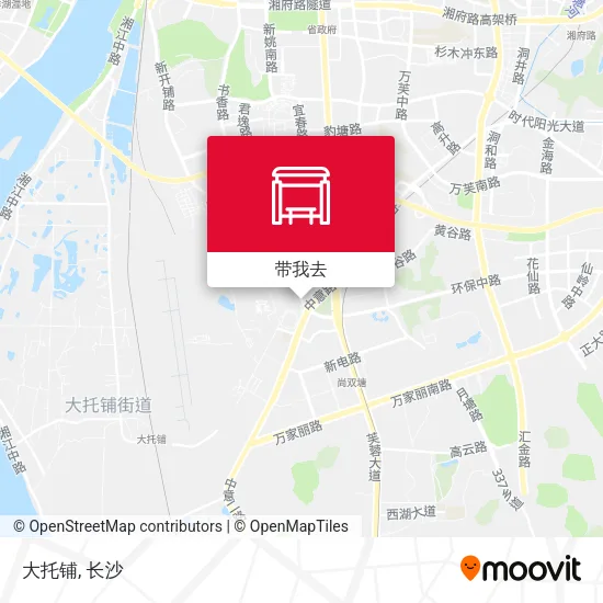 大托铺地图
