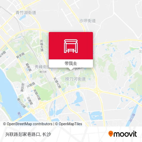 兴联路彭家巷路口地图