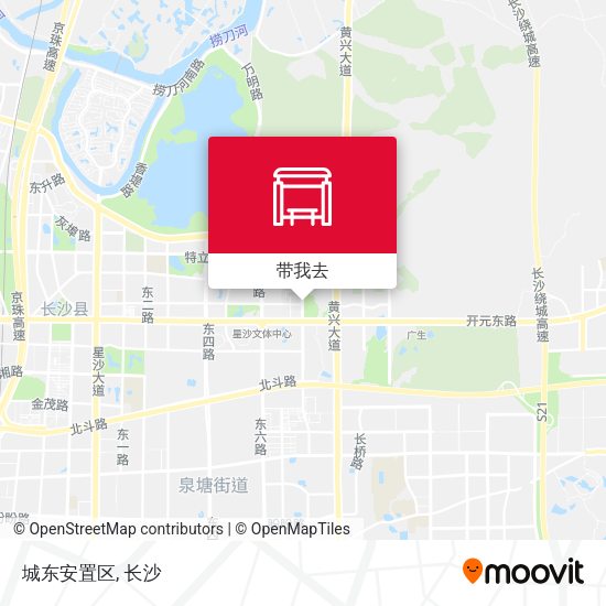 城东安置区地图