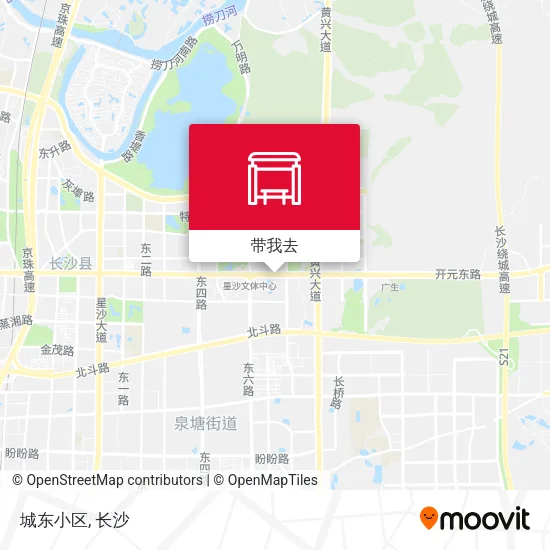 城东小区地图