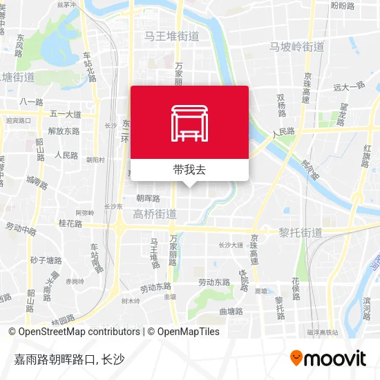 嘉雨路朝晖路口地图