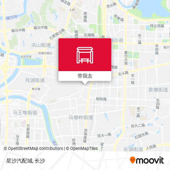 星沙汽配城地图