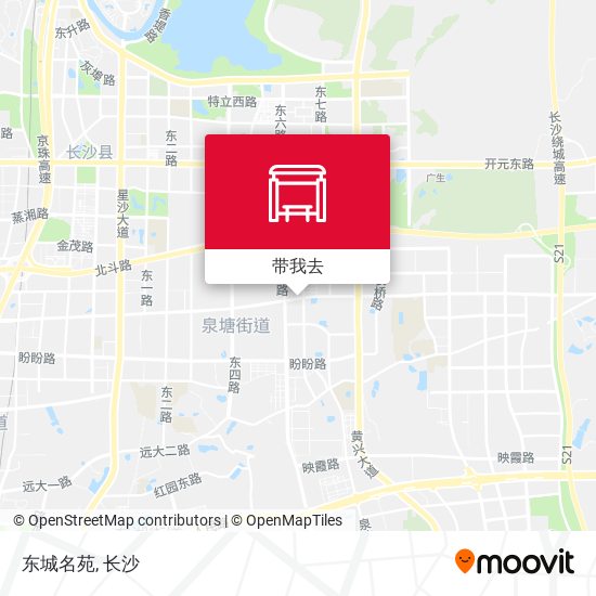 东城名苑地图