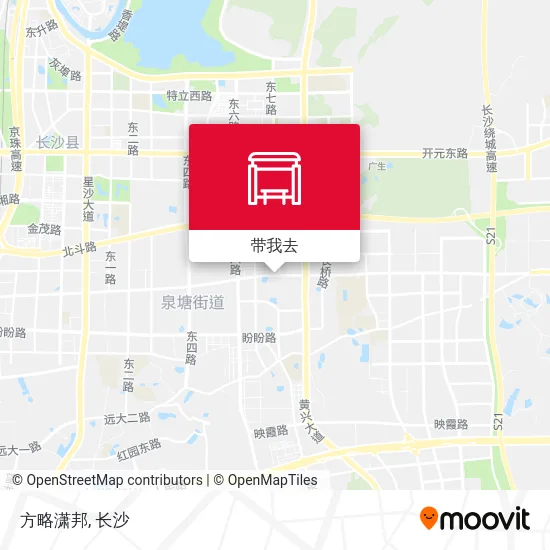 方略潇邦地图