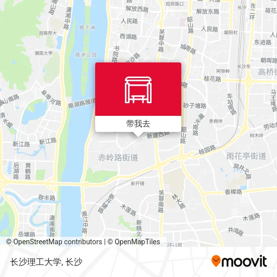 长沙理工大学地图