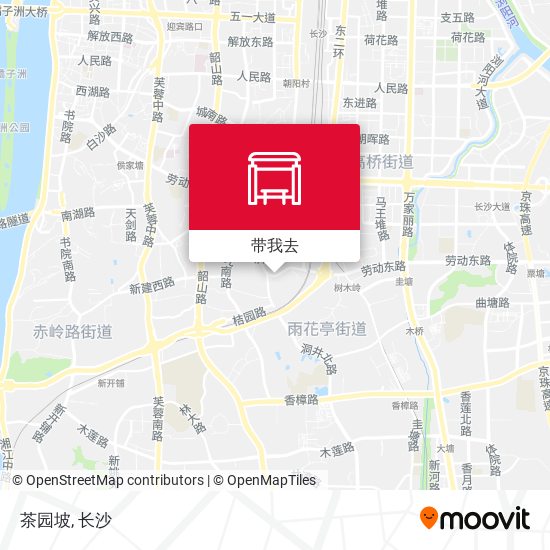 茶园坡地图