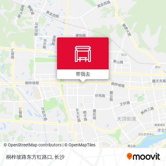 桐梓坡路东方红路口地图