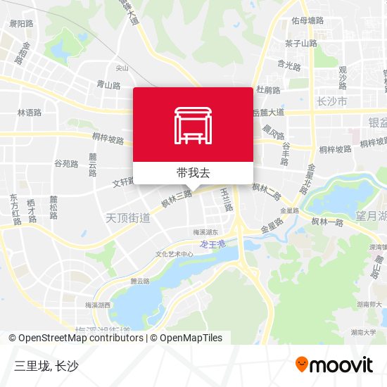 三里垅地图