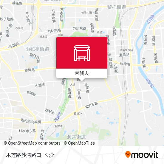 木莲路沙湾路口地图