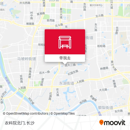 农科院北门地图