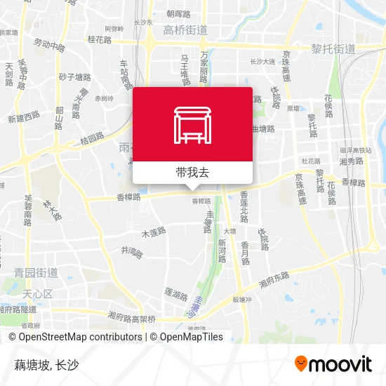 藕塘坡地图