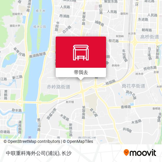 中联重科海外公司(浦沅)地图