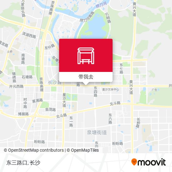 东三路口地图