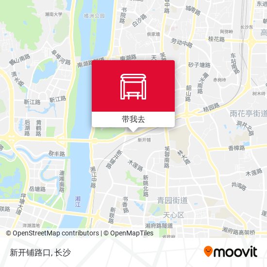 新开铺路口地图