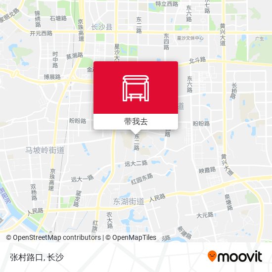 张村路口地图