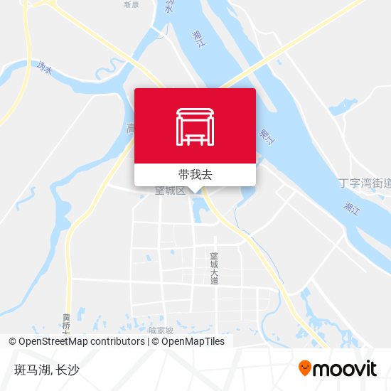 斑马湖地图