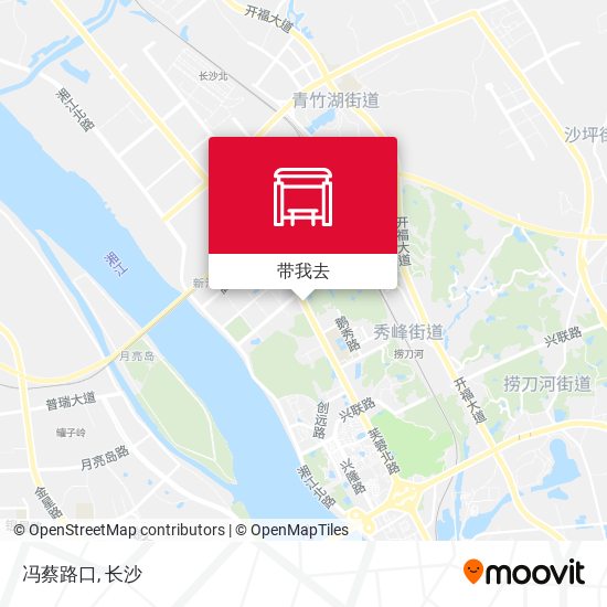 冯蔡路口地图