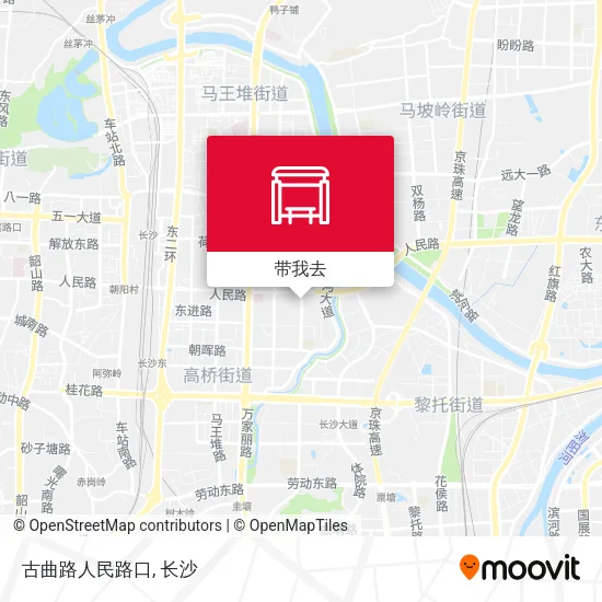 古曲路人民路口地图