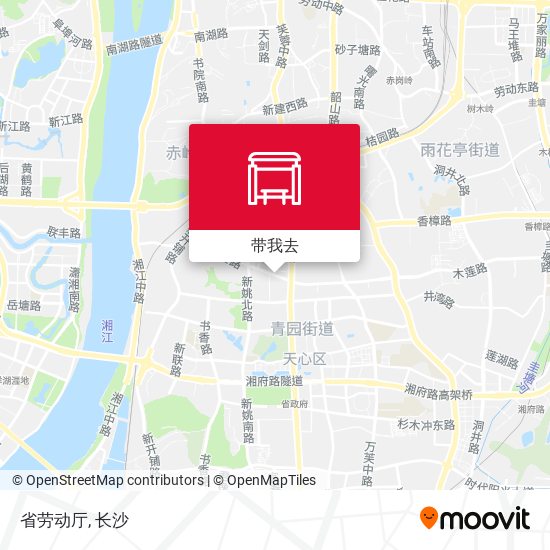 省劳动厅地图