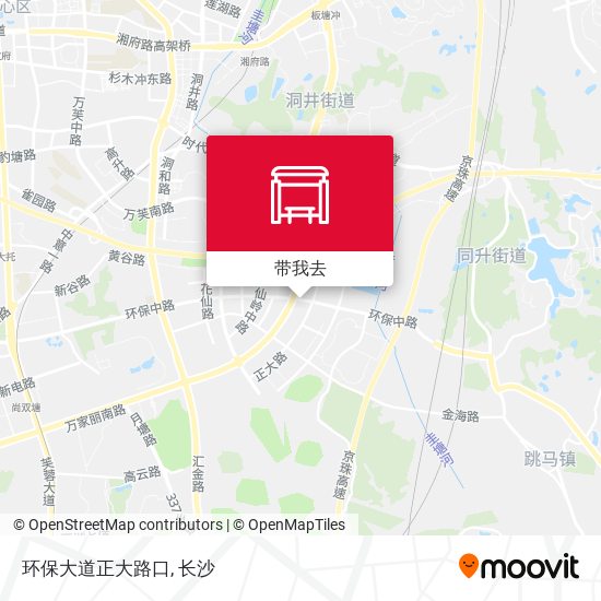 环保大道正大路口地图
