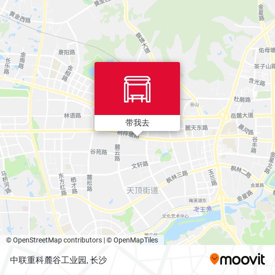 中联重科麓谷工业园地图