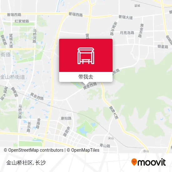 金山桥社区地图