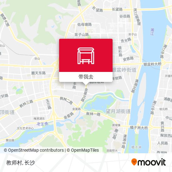 教师村地图
