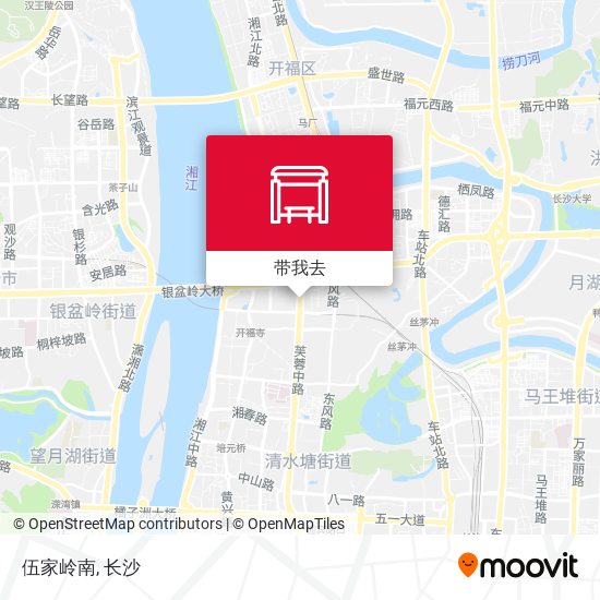 伍家岭南地图