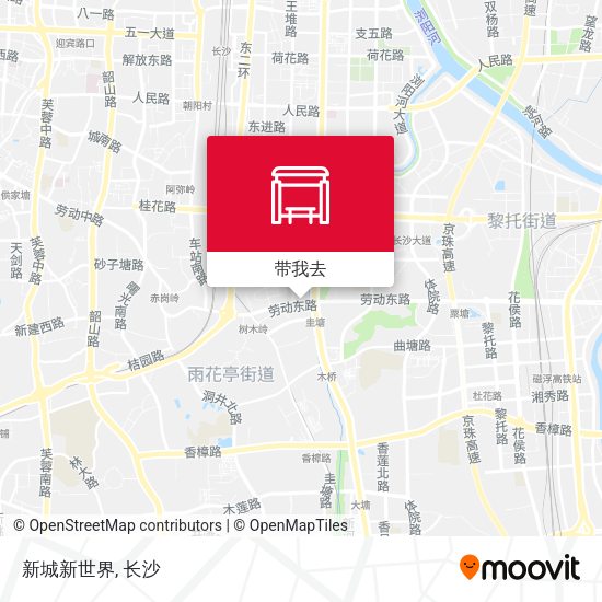 新城新世界地图