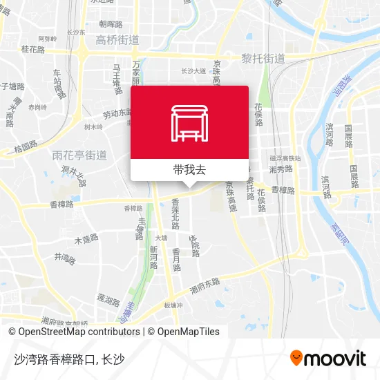 沙湾路香樟路口地图