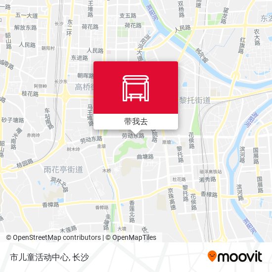 市儿童活动中心地图