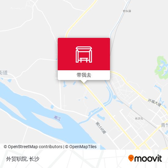 外贸职院地图