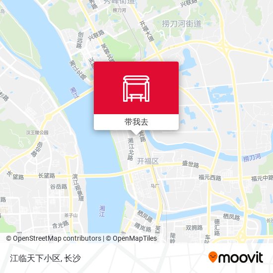 江临天下小区地图